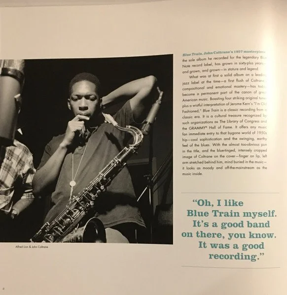 John Coltrane's Blue Train—a retrospect and a review of Tone